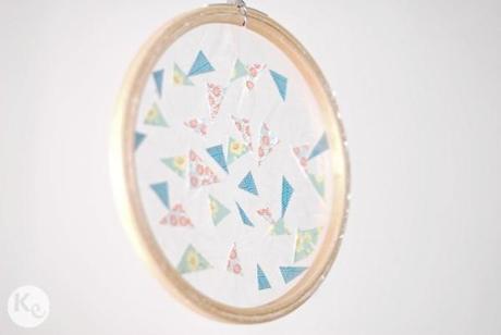 DIY. Embroidery hoop decor