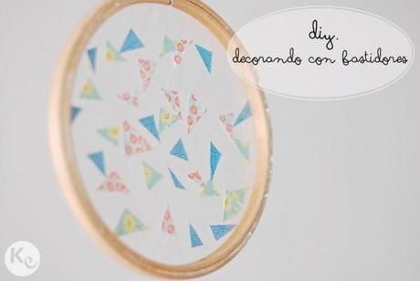 DIY. Embroidery hoop decor