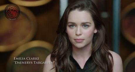 Emilia Clarke es Daenerys Targaryen