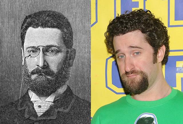 Parecidos razonables: Joseph Pulitzer y Dustin Diamond.