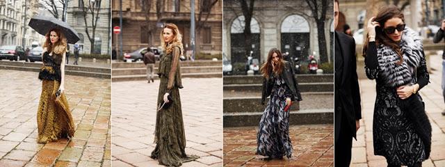 Street Style Milan Fashion Week Olivia Palermo y Gala Gonzalez