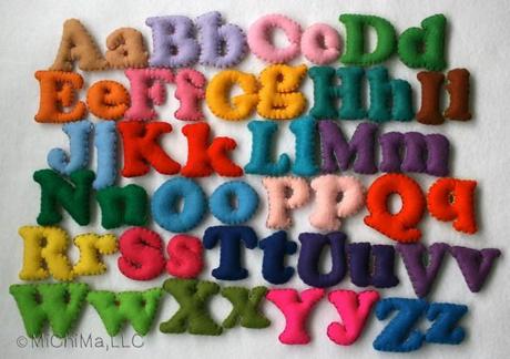 Tipografías en fieltro