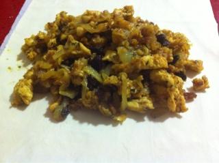 Pastela marroquí y camembert en hojaldre