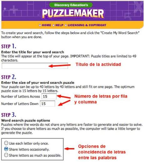 PUZZLEMAKER: Crear juegos divertidos para imprimir