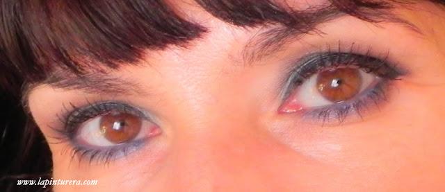 De dos en dos: celeste bebé y azul petróleo