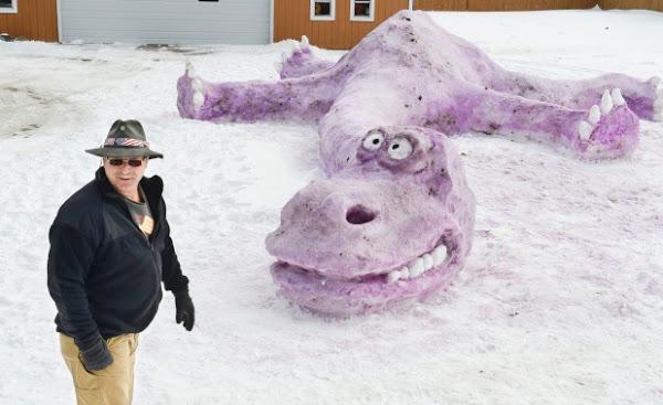 Artisteando con la nieve