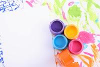 pintura de manos para bebés y niños