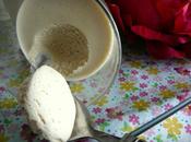 Mousse chocolate blanco cafe huevo)