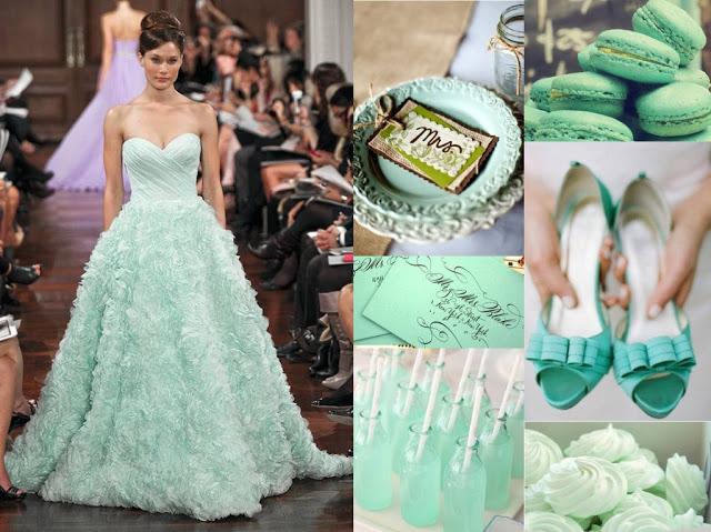 Es tendencia: el color Tiffany en las bodas