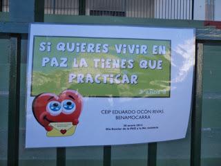 ASÍ CELEBRAMOS EL DÍA DE LA PAZ EN NUESTRO COLE