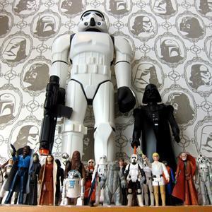 Papel pintado Darth Vader 3 Las paredes más originales con papel pintado