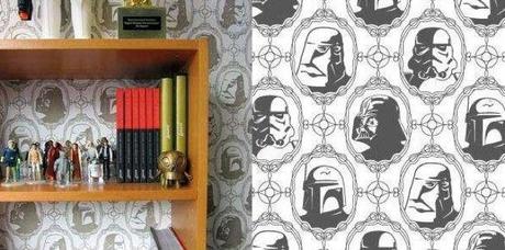 papel pintado darth vader Las paredes más originales con papel pintado