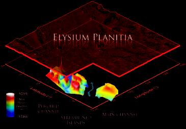 Imágenes en 3D revelan antiguos canales inundados en Marte