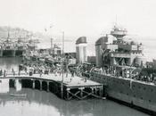 1940: crucero Almirante Cervera Muelles Santander