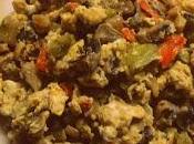 Revuelto champiñones chorizo