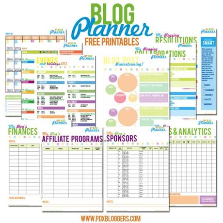 Blog planner