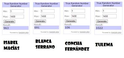 Ganadores Sorteo Un lado oscuro de la Luna (formato electrónico)