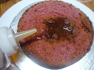 Layer Cake de frambuesa y buttercream de mapple sirop!!