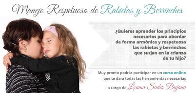 Curso de Manejo Respetuoso de Rabietas y Berrinches con Louma Sader Bujana