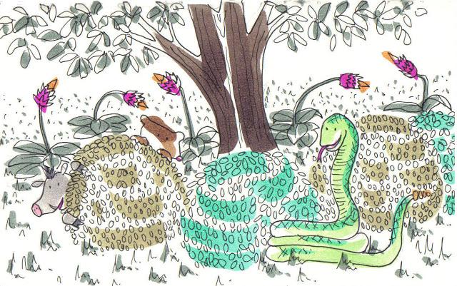 Anabel, la serpiente cascabel