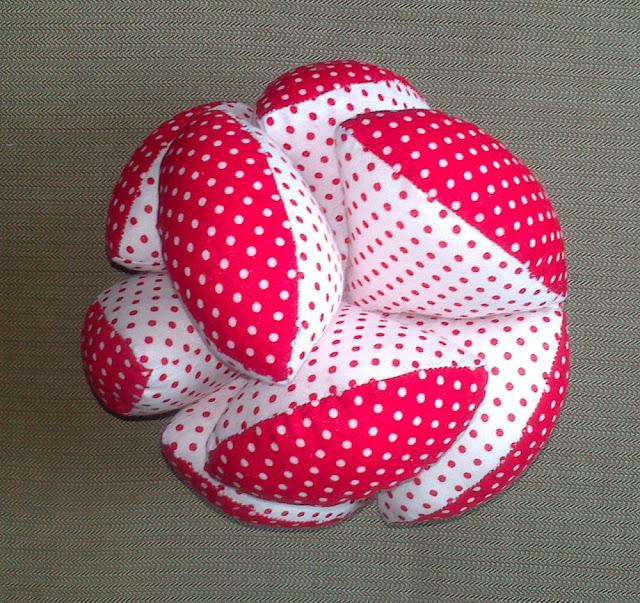 Tutorial pelota patchwork