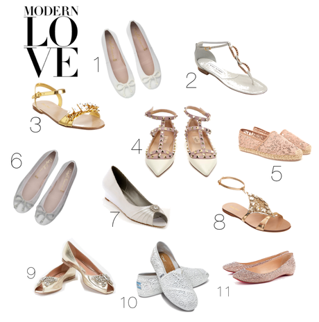 11 ZAPATOS PLANOS PARA UNA NOVIA MODERNA … Y COMODA 11 ZAPATOS PLANOS PARA UNA NOVIA MODERNA … Y COMODA
