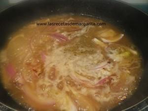 Chuletas con salsa de Vermut