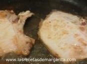 Chuletas salsa Vermut