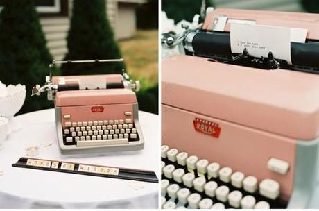 ¡Máquinas de escribir para tu decoración!