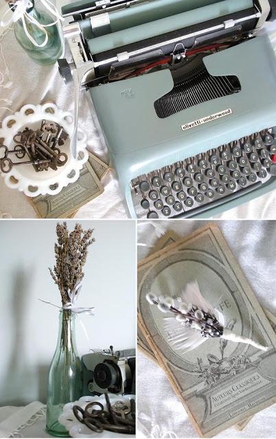 ¡Máquinas de escribir para tu decoración!
