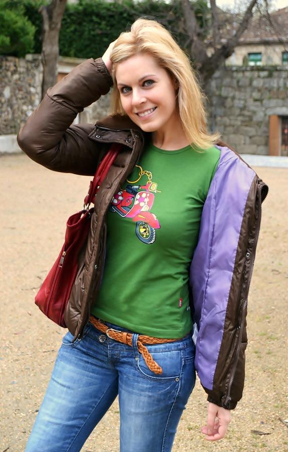 In bike against the wind