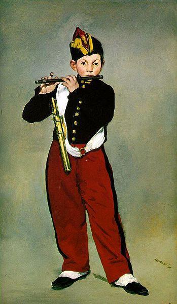 El pífano, 1866, de Édouard Manet