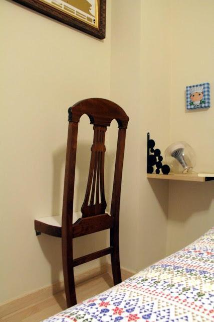 DIY: De silla vieja a galán de noche