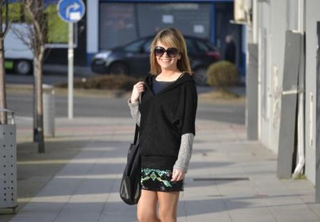 Outfit Low Cost: Black & Shine