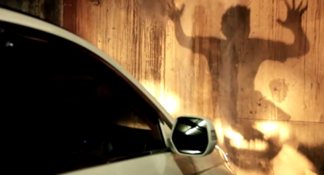 Salud tailandés promoción fundación Proximity BBDO mensaje estático de ambient marketing faro pegatina para Tailandia 1