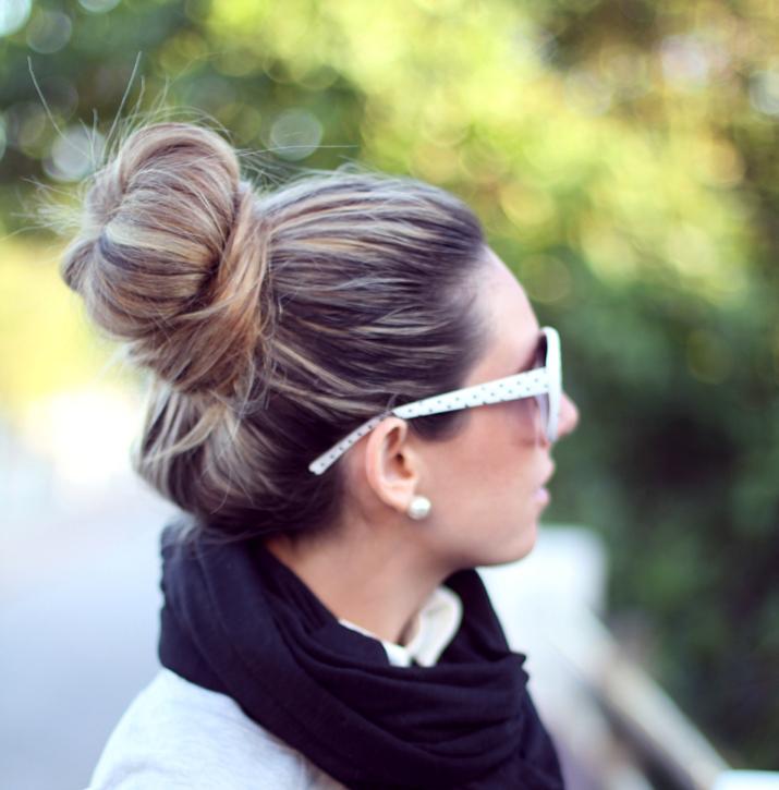 Hair bun Mónica Sors blog