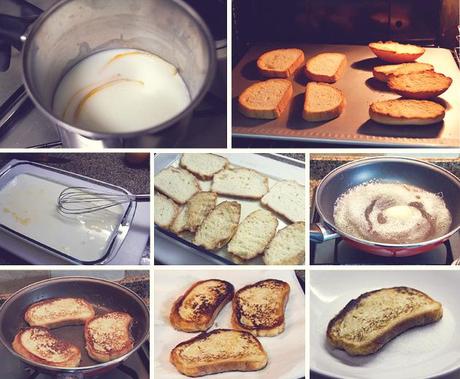 dulces de semana santa - torrijas o buñuelos de santa teresa - receta paso a paso