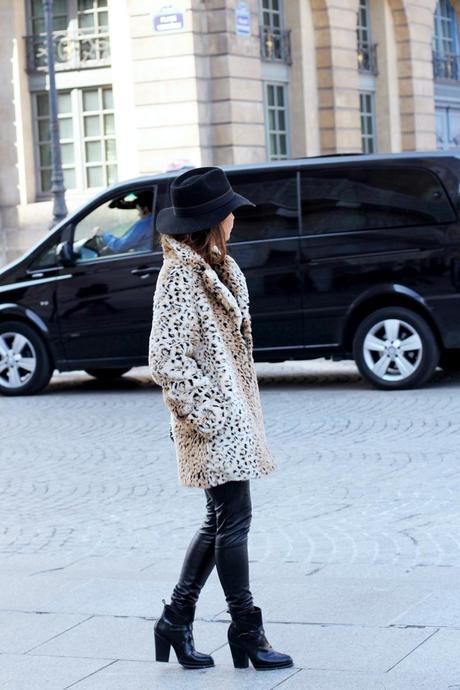 Leopard Faux Fur Coat Leopard Faux Fur Coat