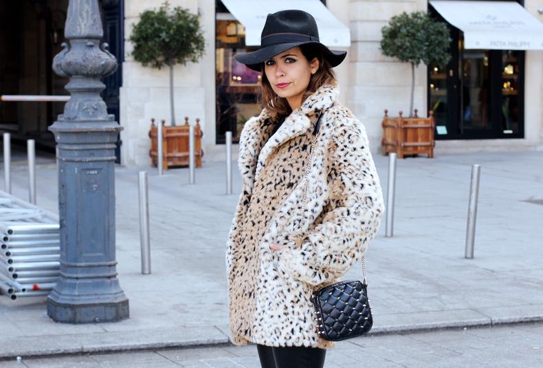 Leopard Faux Fur Coat