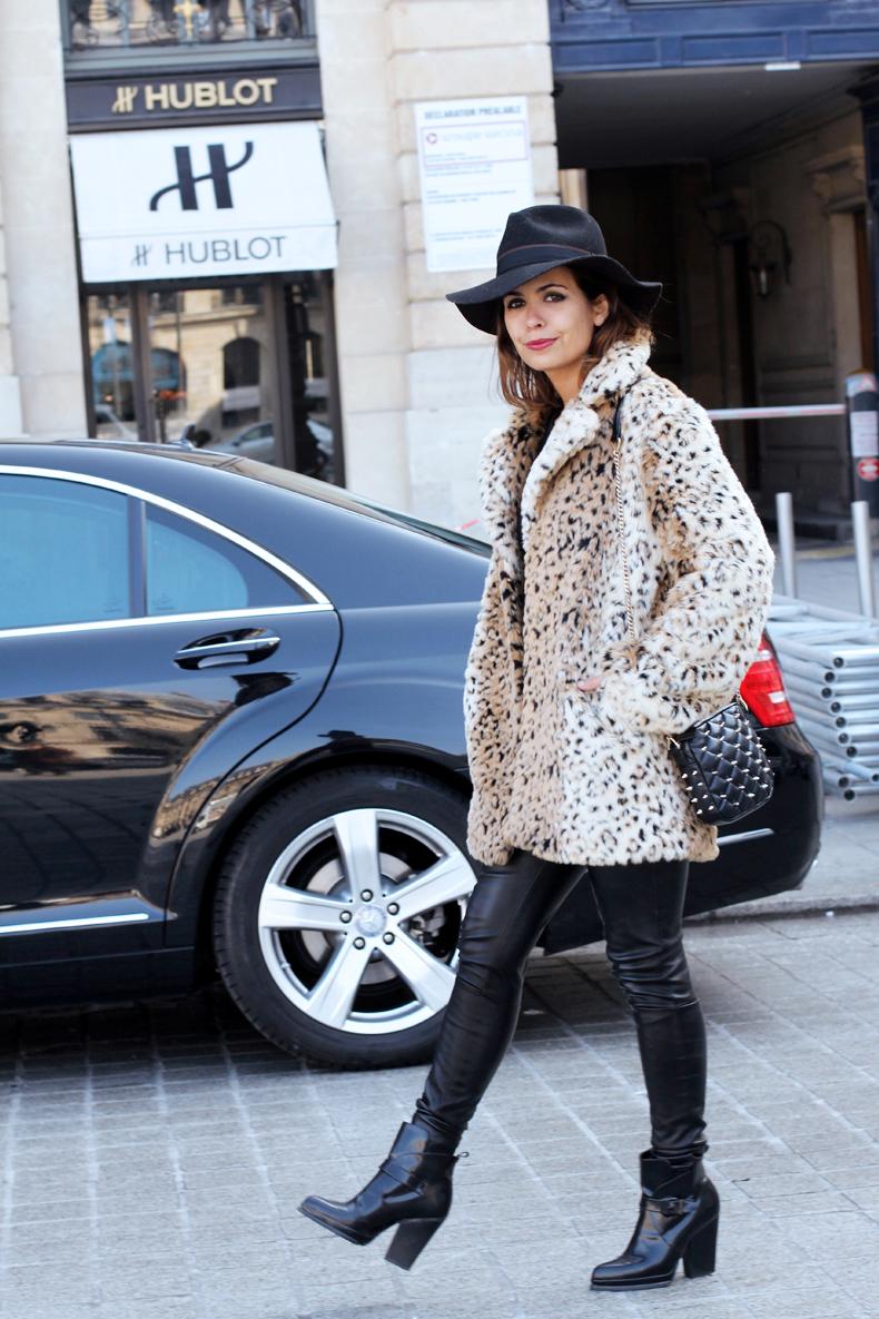 Leopard Faux Fur Coat