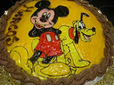 Tarta Mickey Mouse