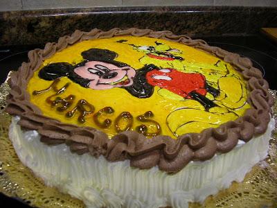 Tarta Mickey Mouse