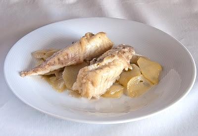 Rape con patatas Rape con patatas