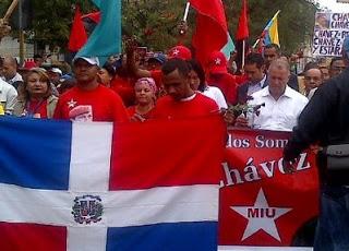 Rinden en Santiago homenaje a Hugo Chávez.