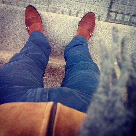 Review Monkstrap de ante de Saint John Shoes.