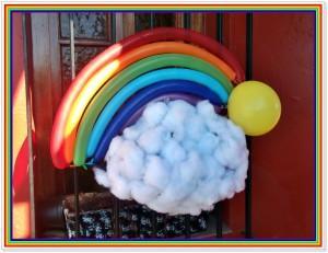 Piñata de Arco Iris.