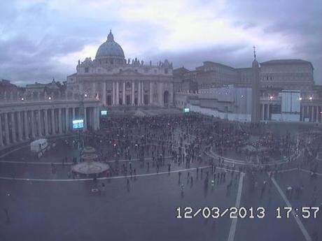 Formas de seguir el cónclave por internet Webcam Basilica di S.Pietro