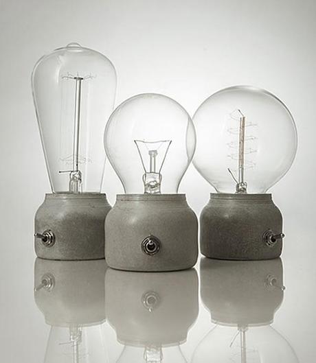 Pure Mold :: lámparas de cemento