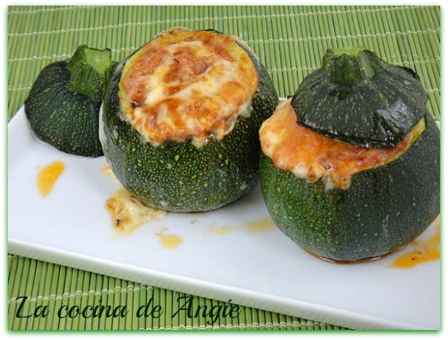 CALABACINES REDONDOS RELLENOS