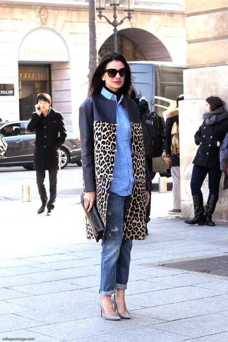 Say Cheese! Double Denim & Leopard